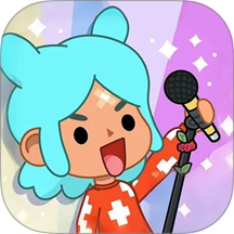 托卡乐园小镇世界-英伦别墅胖吉猫